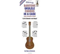 Baritone Ukulele Chords In A Case: DGBE Standard Tuning 1,512 Chords In All Keys (Fretted Friends Chords In A Case)