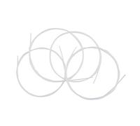 Baritone Ukulele Strings, 4pcs/set Ukulele Strings with Nylon Material Ukulele Strings Tenor Ukulele Strings for Beginners and Skilled Enthusiasts (White)