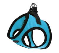 Bark Appeal Aqua Blue Step-in Dog Harness for 2XL to 3XL Sized Pets - Updated Sizing, Re-Measuring is Essential - Soft Vest Harness - Anti-Choke with Adjustable Strap & Heavy Duty Clip - XXXL