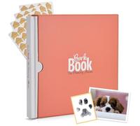 Bark Book - A Dog Photo Album - 50+ Photos to Complete - Fun Gift for Dog Mum - With Photo Corner Stickers