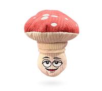 Bark Bros - Funny Plush Dog Toy - Squeaky Dog Toys Funny Parody - Dog Gift - Dog Birthday Toy - Cute Dog Toys - Puppy Stuff - Puppy Gifts (Mushroom Dog Toy)