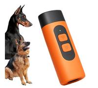 Bark Button, Bark Button for Dogs, Strobe Mode, 25000-40000 Hz Three-Speed Variable Frequency, with LED Flashlight, Suitable for training to improve bad behavior (1pcs)