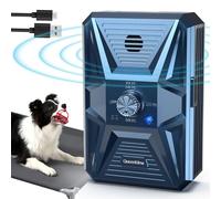 Bark Control Device Ultrasonic, 3 Modes Automatic Anti Barking Device, Outdoor Indoor Dog Bark Deterrent with 33FT Range, Recharge Dog Barking Control Devices for Puppy Small Large Dogs (Blue)