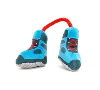 Bark Dog Toy Appalachian Tail Boots, T-Shirt Rope Plush Toy For Dogs With 2 Squeakers Pack With Fluff Made To Tug, Designed For X-Small to Small Dogs