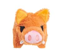 BARK Dog Toy Beau The Boar Squeaky Toy For Dogs, Plush With Crazy Crinkle | Long, Strong Hair For Dogs Who Love To Shred