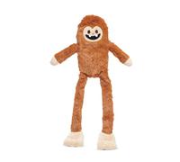 Bark Dog Toy Sasquatch Josh Two Squeakers, Long Whip-N-Flip Limbs, Crinkle Sound, Plush Toy For Dogs