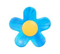 BARK Dog Toy Super Chewer Blue Power Flower Toy for Dogs, Made From Solid Nylon, Strawberry Scented, Tough Chew