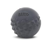 BARK Dog Toy Super Chewer Comet Squeaky Tough Dog Ball Chew Toys for Aggressive Chewers, Hard Rubber With Different Textures, Smear Peanut Butter for an Extra Tasty Reward, For Medium To Large Dogs