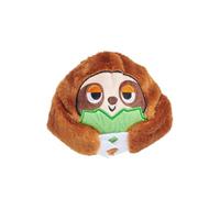 BARK Dog Toy Super Chewer Sonny The Sloth Squeaky Plush With Hidden Toy For Dogs Inside, Natural Rubber Core For Medium/Large Dogs