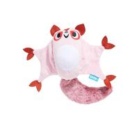 BARK Dog Toy Sydney Sugar Glider Squeaky Plush Toy For Dogs, Crazy Crinkle, Long & Strong Hair To Shred, Whip-N-Flip Limbs To Thrash & Fling, Designed For Extra Small to Medium Dogs