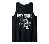 Bark for Me Dog Doberman Grunge Aesthetic Tank Top