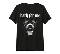 Bark for Me Dog Grunge Aesthetic Pitbull Premium T-Shirt