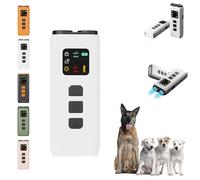 Bark Guard Pro 2026, Dog Bark Deterrent Devices, Two Modes, with Hd Display and Led Flashlight, Portable Dog Training Device, Safe & Effective for Indoor & Outdoor Use (White,2Pcs)