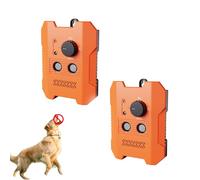 Bark guard Pro - Bark- guard Pro 2025, Bark Guard for Dogs, Ultrasonic Dog Bark Deterrent Devices with 3 Adjustable Levels and LED Light, Rechargeable no Barking (Orange * 2 Pcs)