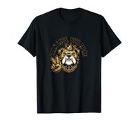 Bark Less Bite More Bulldog Hip Hop Graphic Tees Men Wome Value Graphic T-Shirt