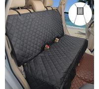 Bark Lover Deluxe More Durable Waterproof Backseat Protector, High Heat Resistant and Nonslip Back Seat Cover for Dogs Kids, Universal Size Fits Cars, Trucks, SUVs