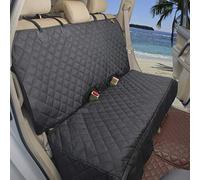 Bark Lover Deluxe More Durable Waterproof Backseat Protector, High Heat Resistant and Nonslip Back Seat Cover for Dogs Kids, Universal Size Fits Cars, Trucks, SUVs