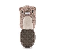 Bark P.B. Beaver Dog Toy - Grey