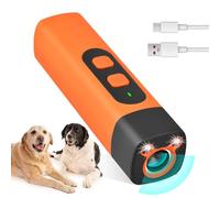 Bark Shield Anti Barking Device for Dogs, 25FT Dog Barking Deterrent Devices with LED Flashlight 2 in 1 USB Stop Dog Barking Device Ultrasonic dog barking device for Small Medium Large Dogs