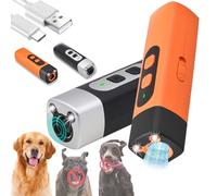 Bark Shield Anti Barking Device For Dogs, The 2025 New Barkshield Pro for Dogs, Ultrasonic Stop Dog Barking Device Repeller with HD Display and LED Flashlight for Small, Medium & Large Dogs (2PCS)