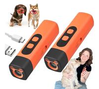 Bark Shield for Dogs - BarkShield Pro Ultrasonic Dog Repeller, Bark Shield Anti Barking Device with LED Flashlight for Dogs, Safe, Sound-Silence the Barking in No Time for Small Medium Large Dog (2)