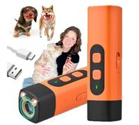 Bark Shield for Dogs - BarkShield Pro Ultrasonic Dog Repeller, Bark Shield Anti Barking Device with LED Flashlight for Dogs, Safe, Sound-Silence the Barking in No Time for Small Medium Large Dog (1)