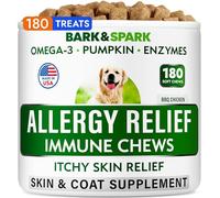 BARK&SPARK Dog Allergy Support 180 Ct - Chicken Liver