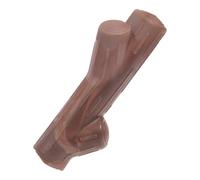 BARK Super Chewer Nylon Fetch Stick, Brown Dog Toy, Medium