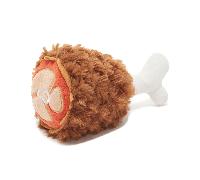 Bark Tavern Turkey Leg Dog Toy - Multi