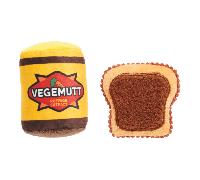 Bark Vegemutt Toast Dog Toy - Multi