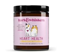 Bark & Whiskers Heart Health - Cardiovascular Support - Taurine - L-Carnitine - Organic Cheddar Base - for Dogs & Cats - 3.17 oz (90 Scoops)