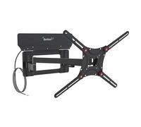 Barkan 13 - 90 Inches Full Motion TV Wall Mount Bracket with Integrated HDTV Indoor Antenna