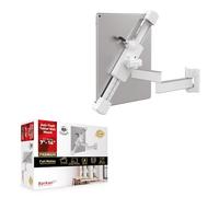 Barkan Lockable Tablet Mount Holder for 7-14 inch Devices, Anti-Theft, Full Motion Articulating, 360 degree Rotation Bracket, fits Apple iPad/Air/Mini, Samsung Galaxy Tab, Fire HD 7/8 / 10