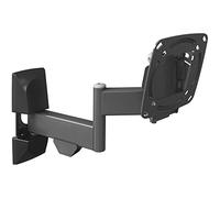 Barkan Long TV and Monitor Wall Mount, 13 - 29 inch Full Motion Articulating - 4 Movement Flat / Curved Screen Bracket, Holds up to 15kg, UL Listed, Fits LED OLED LCD