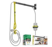 Barkan Wall Arm Protector for Electric Car Charger Cable 80 cm, with 5 Year Warranty, Waterproof Zinc Coating for Indoor and Outdoor Use, Electric Vehicle