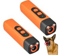 Barkaway-Barkaway Handheld Ultrasonic Dog Bark Control Device,Bark Away 2 In 1 Usb Ultrasonic Dog Repeller,3 Training Modes,Safe & Humane Design, Suitable for All Dog Sizes (2pcs)