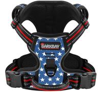 BARKBAY Dog Harness No Pull for Small Dogs - Adjustable, Reflective, Comfortable, No Choke, Heavy-Duty - Perfect for Outdoor Training, Walking, and Hiking - Strong & Durable - XS & Star