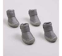 BarkBot Dog Boots Breathable Dogs Shoes, Dog Boots for Small Dogs and Feet Protective Gear for Winter Snow Days Summer Hot Road Outdoor Sport Protection