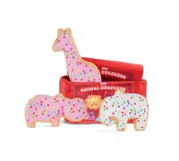 Barkbox Animal Squeakers - Multi-Part Dog Toy for Dogs and Puppies, 4 Pieces