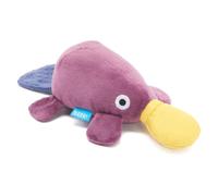 Barkbox BARK Platypus Plush Dog Toy, Purple and Yellow, Australian Animal Design