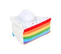 Barkbox Peace of Cake - Fluff Filled, Interactive Toy for Dogs and Puppies