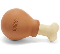 Barkbox Super Chewer Tough Dog Chew Toys for Aggressive Chewers, Dental Stimulating Turkey Day Drumstick - Small