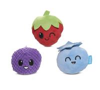 Barkbox Wild Berry Bunch Multi Part Toy for Dogs and Puppies - Small Breeds