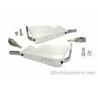 Barkbusters Jet Handguard Two Point Mount Straight Ø22mm White, white