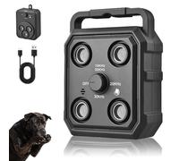 Barkbuz Anti Bark Device, Qinux Barkbuz for Dogs, Correct Your Dog Bad Behavior at One Click. 25-40khz Three-Speed Frequency Conversion, IPx4 Weather, Safe and Harmless (Four heads)