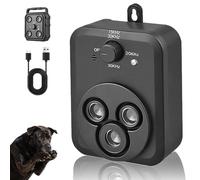 Barkbuz Anti Bark Device, Qinux Barkbuz for Dogs, Correct Your Dog Bad Behavior at One Click. 25-40khz Three-Speed Frequency Conversion, IPx4 Weather, Safe and Harmless (Three heads)