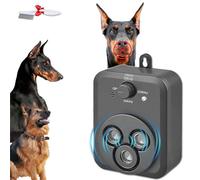 Barkbuz Anti Bark Device,Upgraded Qinux Barkbuz for Dogs with 3 Modes,Bark Shield Pro for Dogs-50ft Long Range Ultrasonic,Correct Dog's Bad Behavior,Better Than Shock Collars or Training Collars (#A)