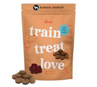 Barker and Barker 550 Natural Large Liver Dog Treats for Medium and Large Breeds | Only 1.5 kcal per Treat | No Artificial Additives or Preservatives | High in Protein & B Vitamins | Grain Free