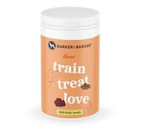 Barker and Barker High Value Dog Training Treats - 500 Healthy Little Liver Treats, Low Calorie High in Protein & B Vitamins - Grain Free, No Artificials, 100% Human-Grade for Puppies 8 weeks+