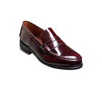 BARKER Caruso Men's Loafers - Luxury Handcrafted Leather Loafers for Every Journey Burgundy